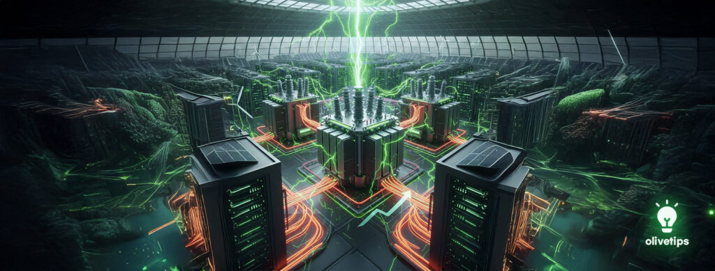 AI 데이터센터의 심장, HD현대일렉트릭 초고압 변압기 상상도