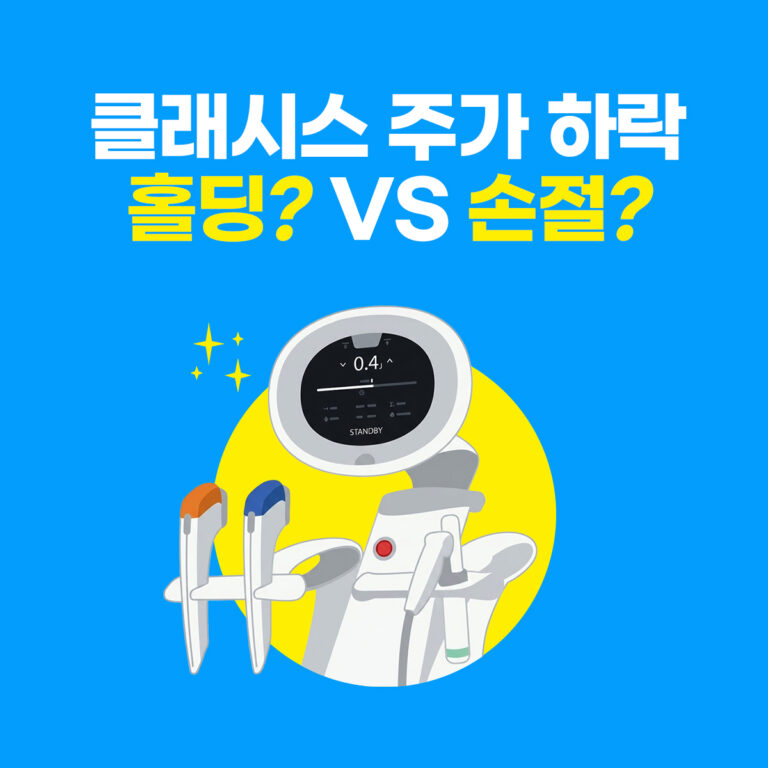 클래시스 주가 하락