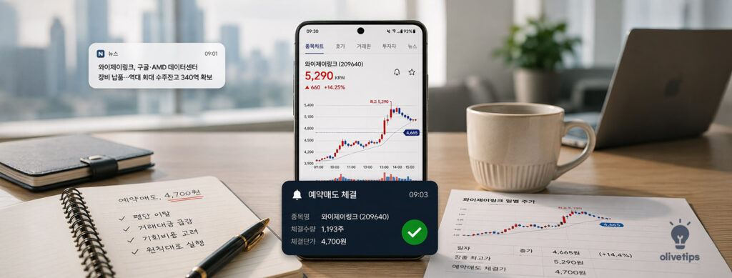 주식 예약매도